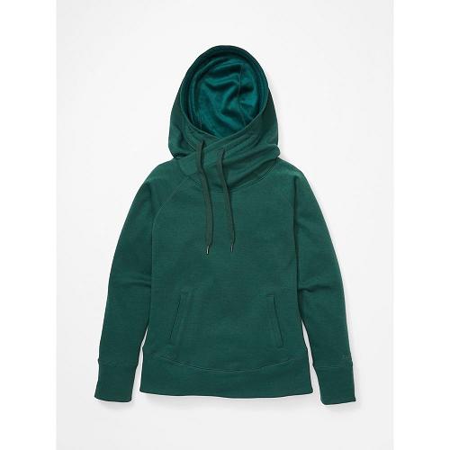 Marmot Clothes Green NZ - Rowan Hoodies Womens NZ9468705